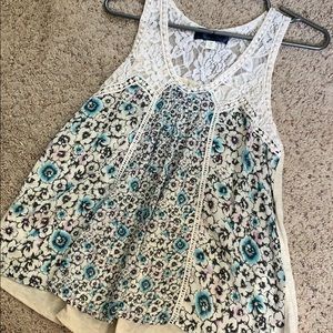 Floral tank top